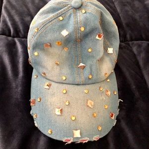 NWOT denim cap women